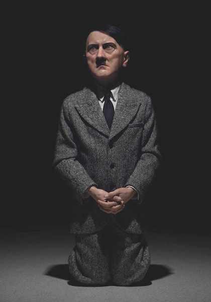 Maurizio Cattelan's statue, Him, sold for $17.2 million at Christie's on May 8.