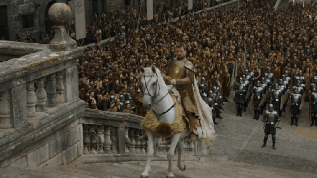 Not convinced that horse isn't also CGI.