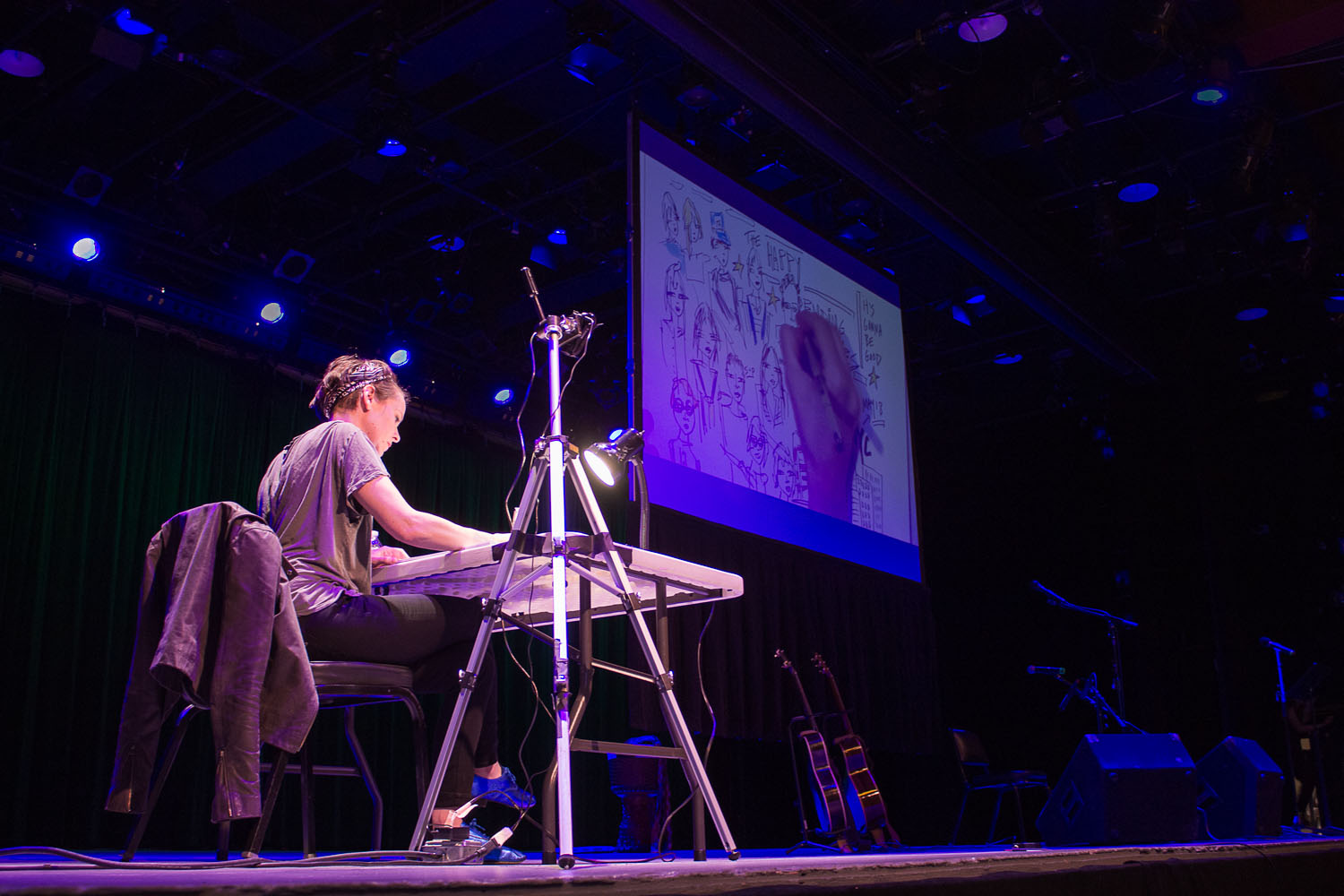 Kate Neckel at Happy Endings Show