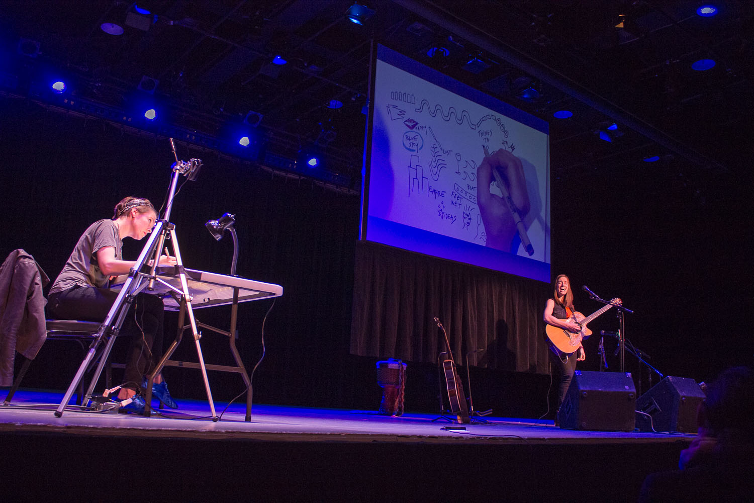 Ani DiFranco at Happy Ending