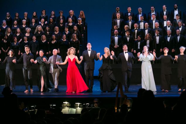 Master Voices presents "Dido and Aeneas", New York City Center, April 28, 2016. 