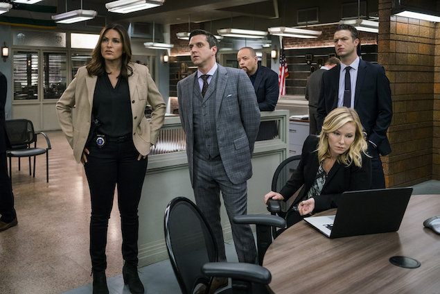 Olivia Benson and the SVU team