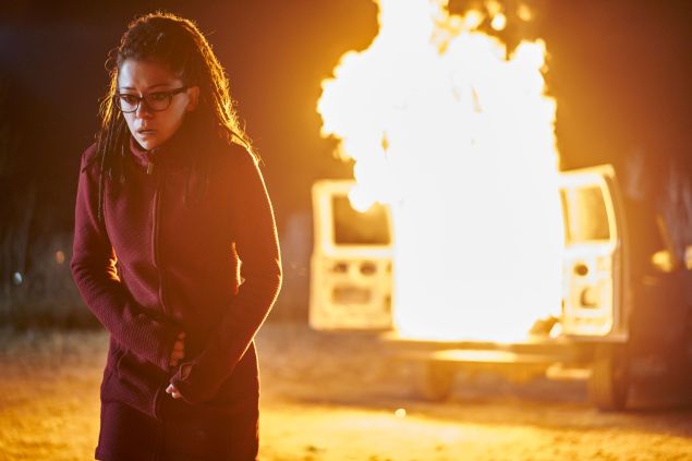 Tatiana Maslany as Cosima.