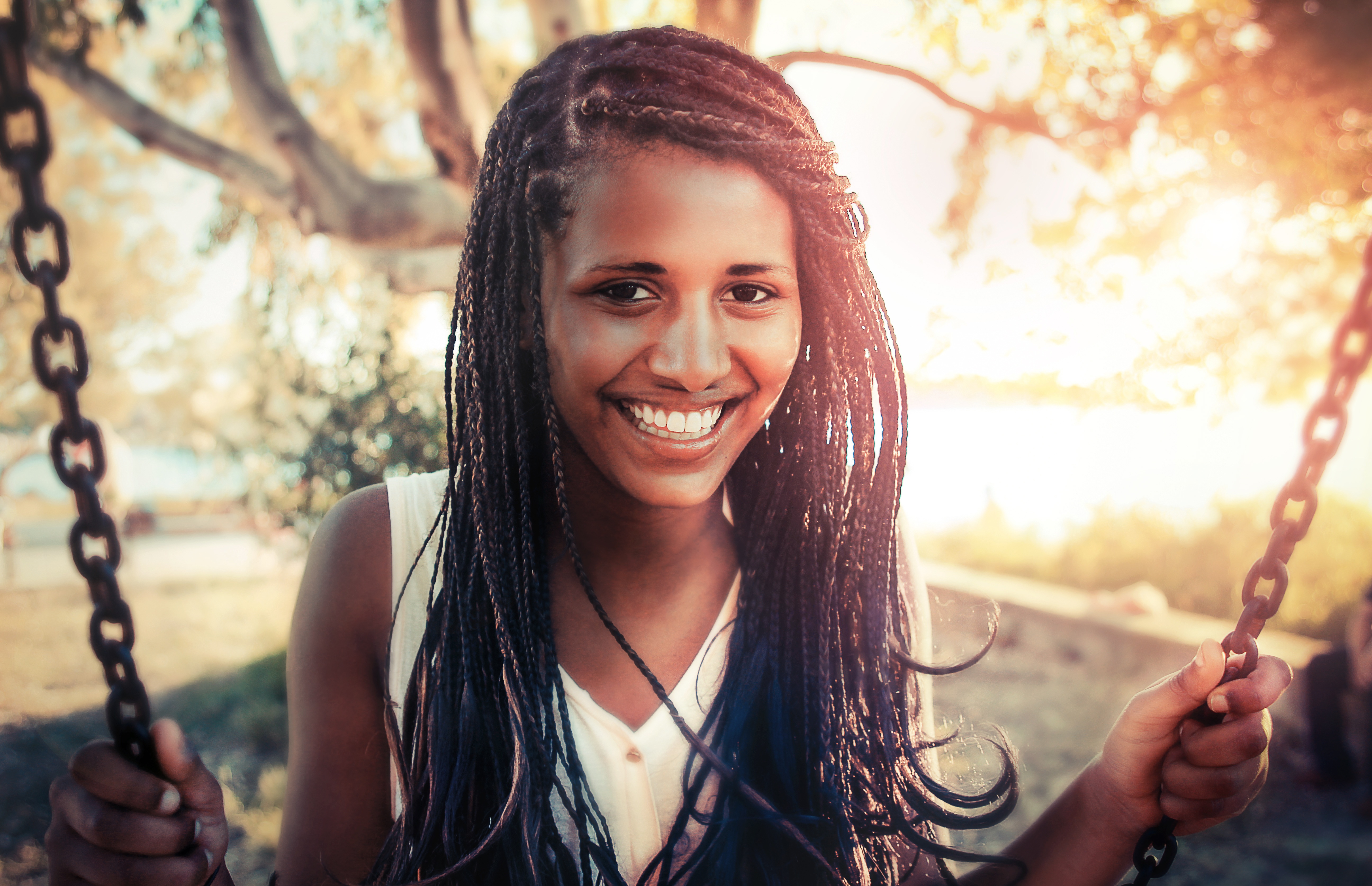 Never sweat the small stuff and always smile.