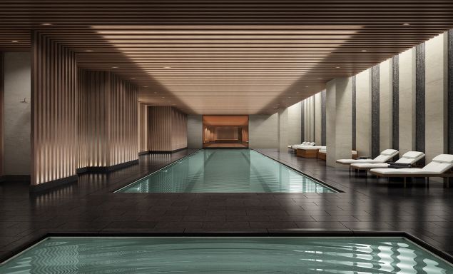 Is this David Rockwell-designed 75-foot pool 'wow' factor enough?
