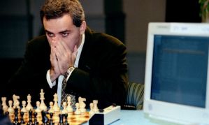 Deep Blue takes on Garry Kasparov.