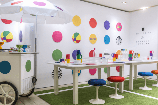 Lisa Perry pop-up at Barneys