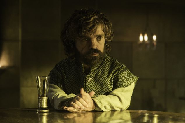 Peter Dinklage as Tyrion Lannister. 