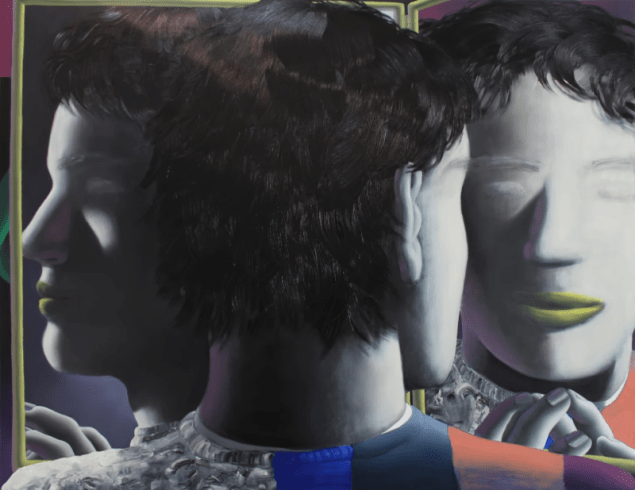 Jordan Kasey, Person with Mirrors, 2016.