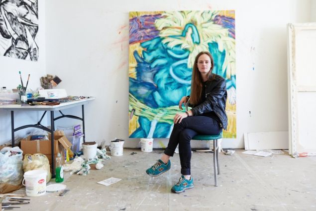 Artist Victoria Roth.