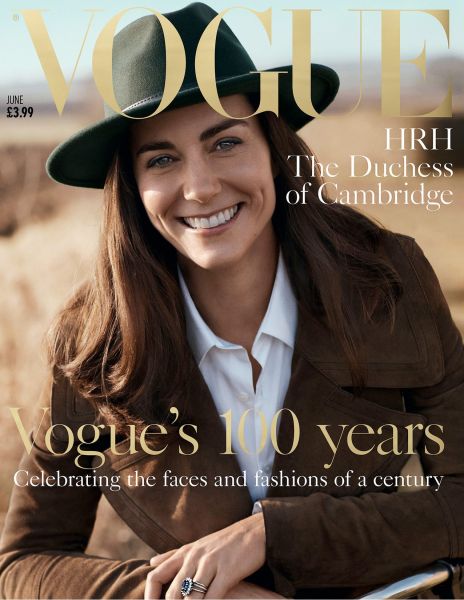 Kate Middleton covers British Vogue