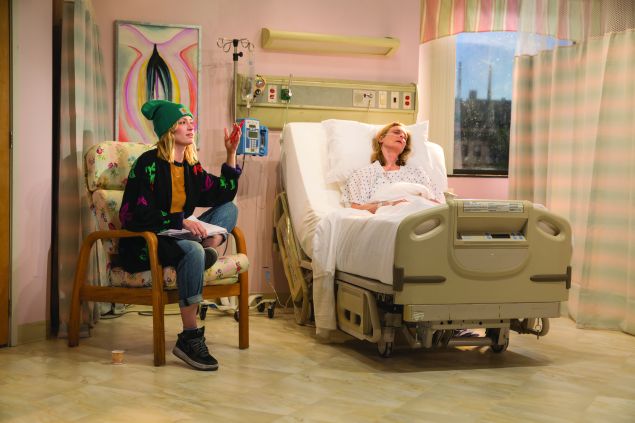 Beth Behrs, left, and Lisa Emery.