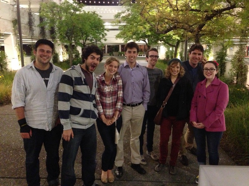 From left — Jake, Murad, Tasia, Eric, Josh T, Shellie, Ryan Sara