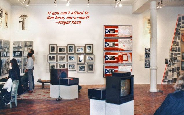 Part of Martha Rosler's three-show cycle “If You Lived Here …” in 1989.