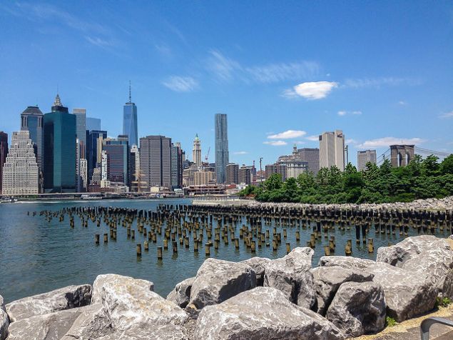 Brooklyn Bridge Park, where the park corporation just approved two new condo towers.