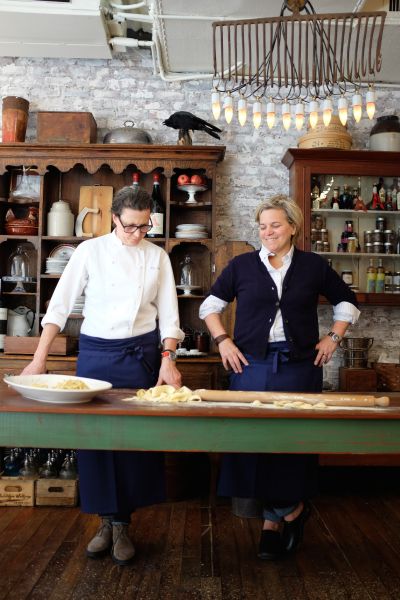 Chefs Jody Williams and Rita Sodi just bought an adorable West Village co-op, complete with a chef's kitchen.