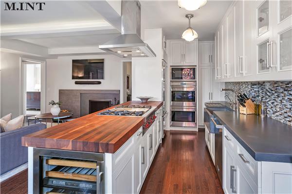 The kitchen, of course.