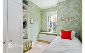 One of the four bedrooms.