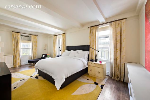 And here's a peek at one of the bedrooms.