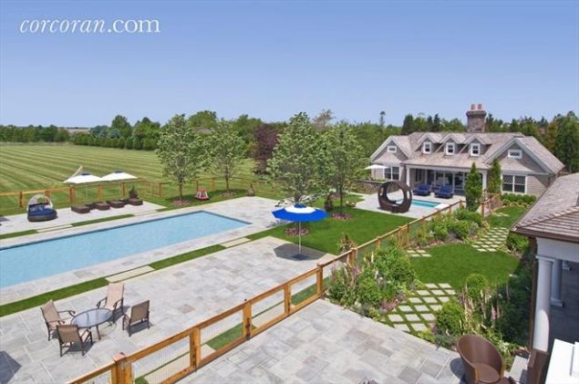 This is the Farrell's full-time Bridgehampton residence...