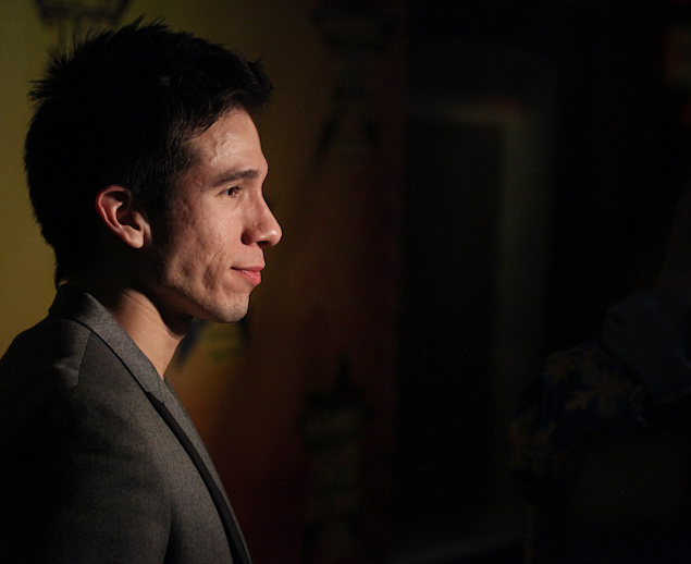 Lin-Manuel Miranda has his men with him, including Jon Rua.