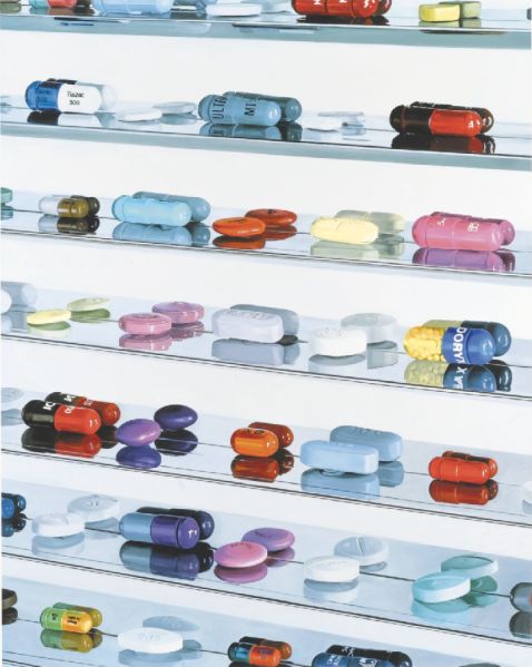 Damien Hirst, Pharmacuticals, 2007.