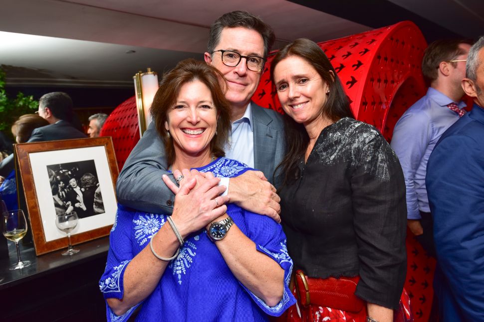 Evelyn McGee-Colbert, Stephen Colbert, Julie Taymor
