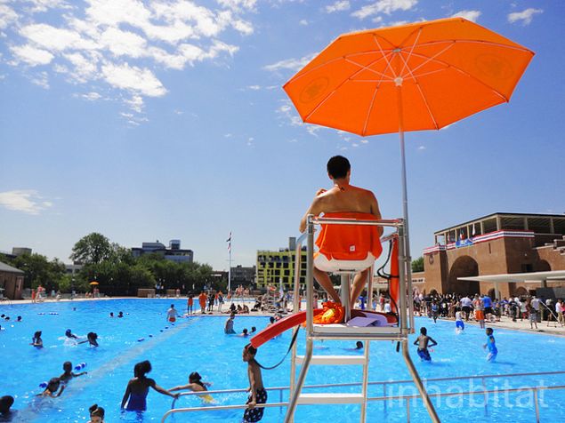 McCarren Park pool.
