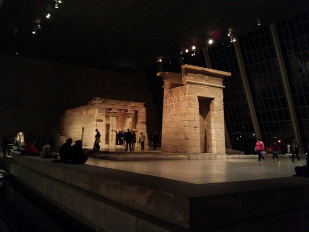 The Temple of Dendur.