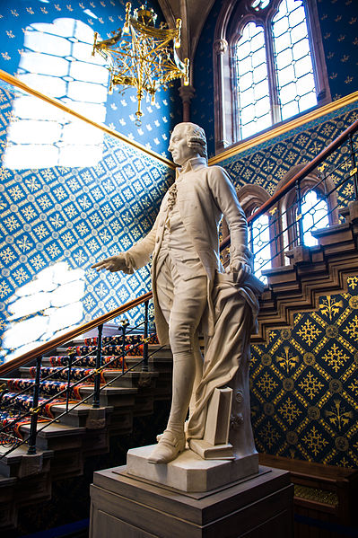 Adam Smith, who specialized in thinking and writing