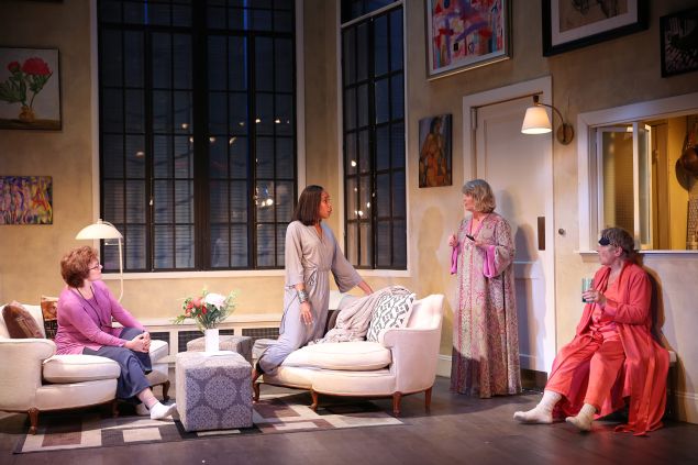 Angelica Fiordellisi, Francesca Choy-Kee, Judith Ivey and Estelle Parsons.