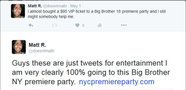 Tweets, like these.