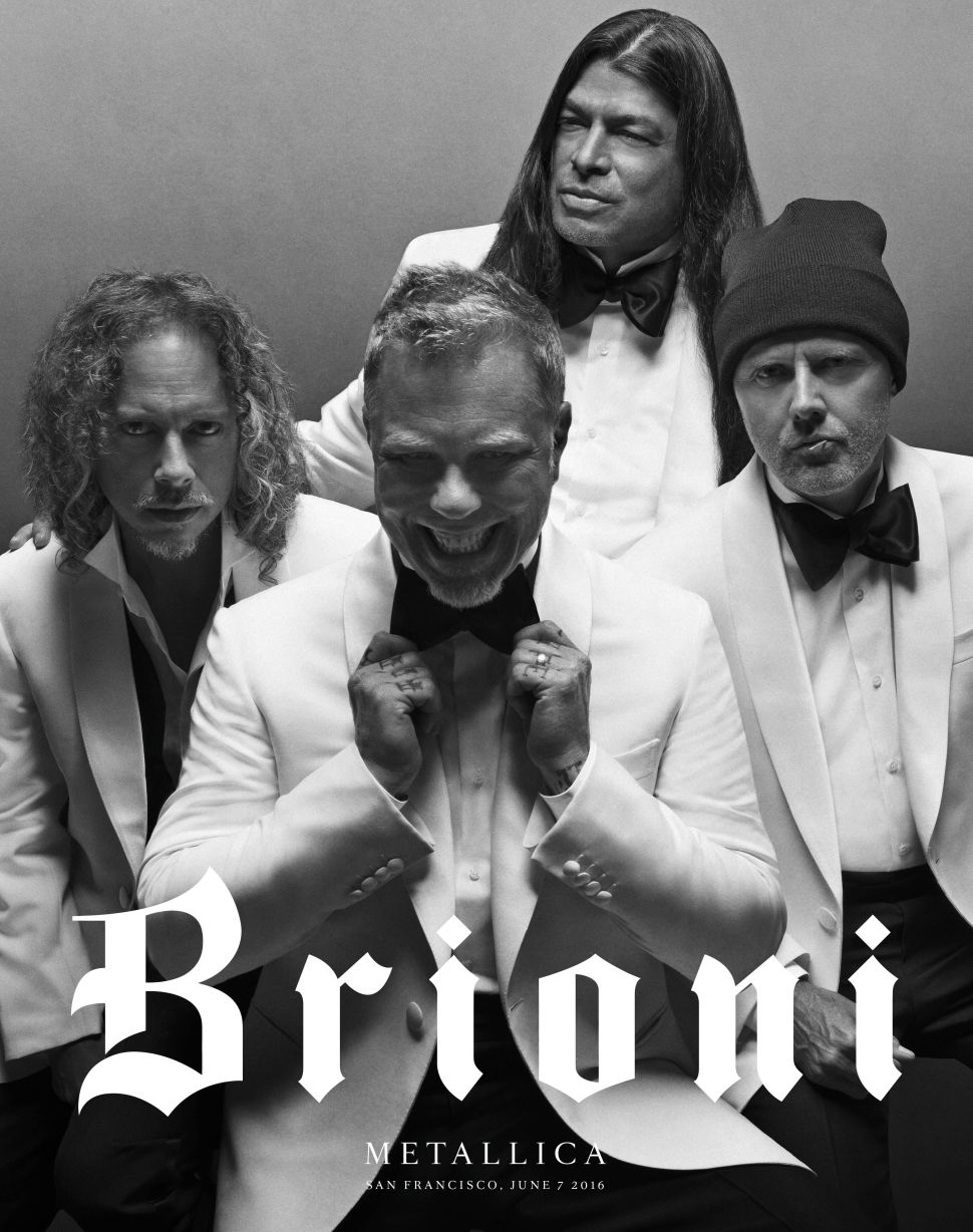 Metallica for Brioni