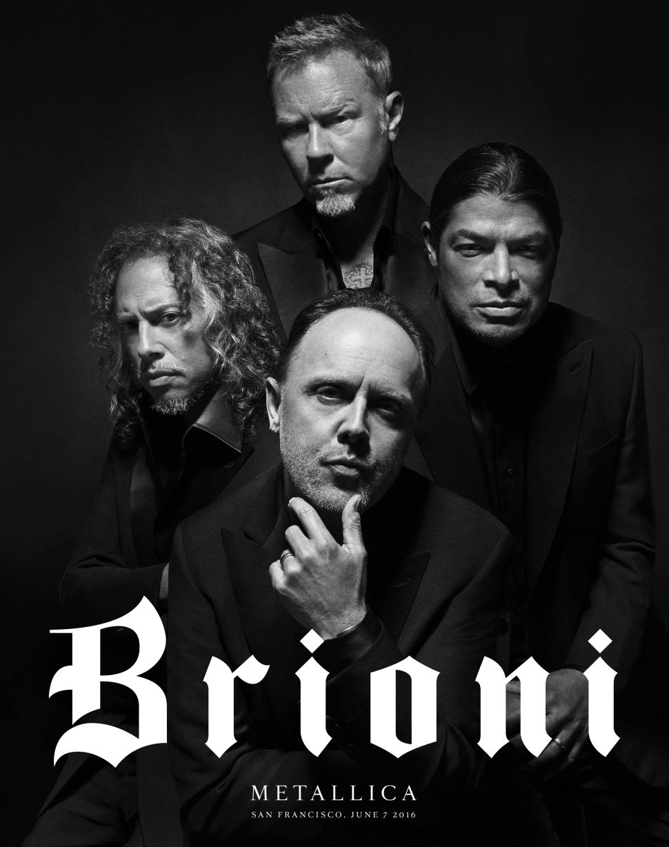 Metallica for Brioni