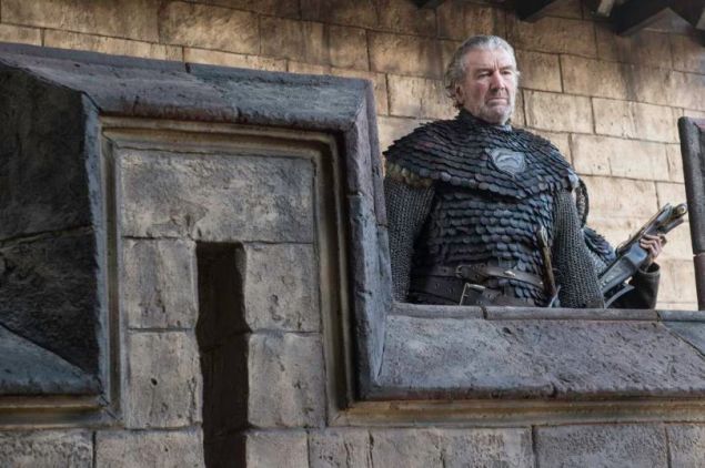 Clive Russell as Brynden "Blackfish" Tully on Game of Thrones.