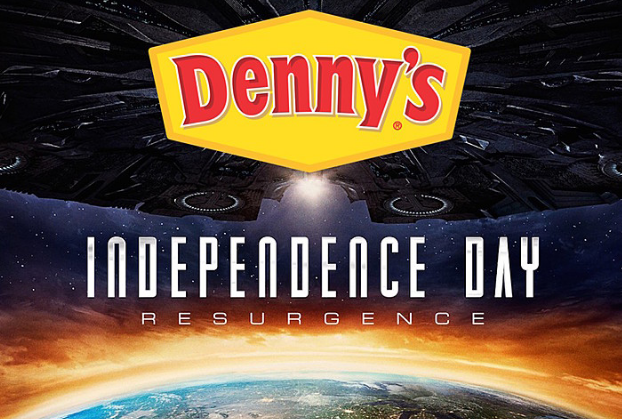 Matt Singer's quest to eat Denny's "Red, White and Bacon" menu will turn your stomach.