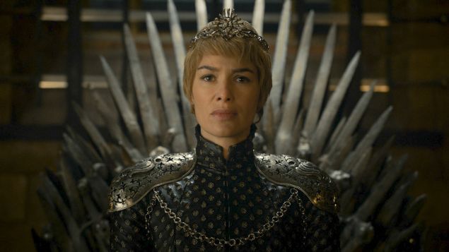 Lena Headey as Cersei Lannister.
