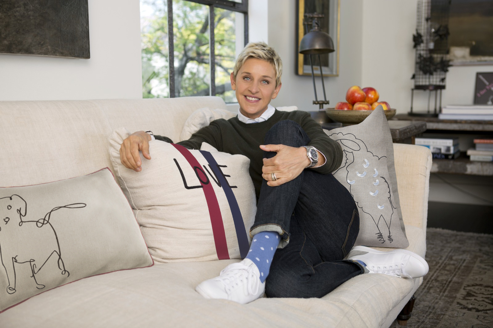 Ellen's ready.