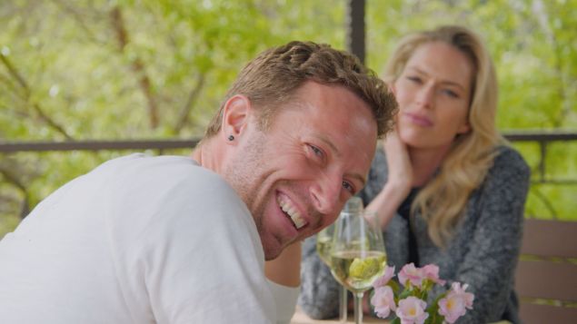 Erin with Chris Martin