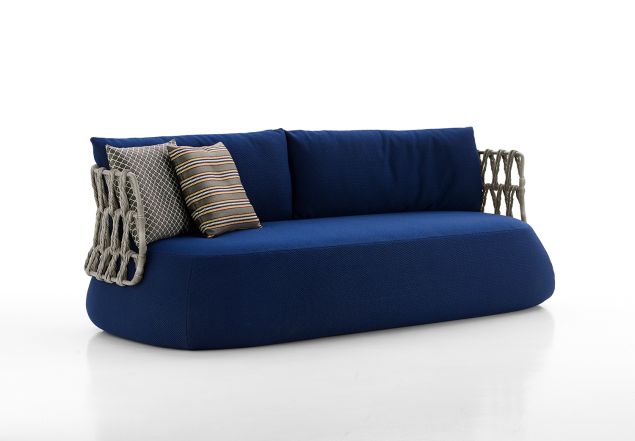 Fat-Sofa Outdoor by Patricia Urquiola, from $9,732, B&B Italia Soho, 138 Greene Street, New York, NY, 10012, 800-872-1697.