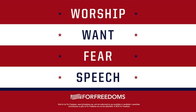 The For Freedoms Super PAC.
