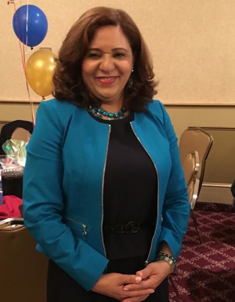 Cristina Peralta is running for reelection.