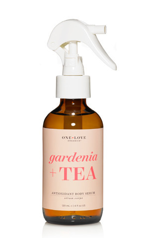 Conveniently in a spray bottle, this serum is too easy not to use.