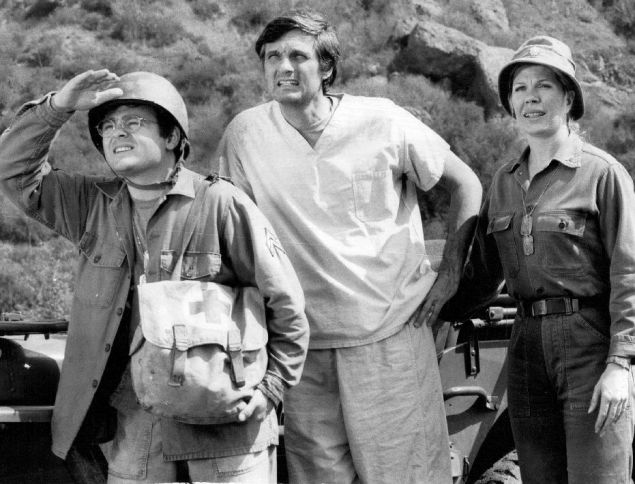 Unfortunately, this photo is all we have to remember HBO's Vinyl by, no, no, wait—this is a still from M*A*S*H.