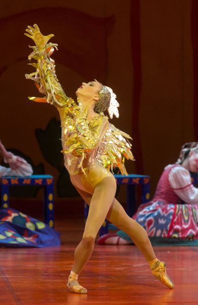 Skylar Brandt in The Golden Cockerel.