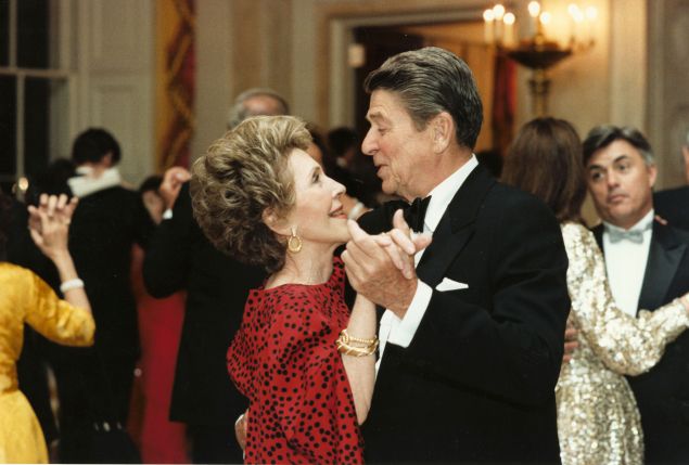 After leaving the White House, President and Mrs. Ronald Reagan moved into a Bel Air estate.