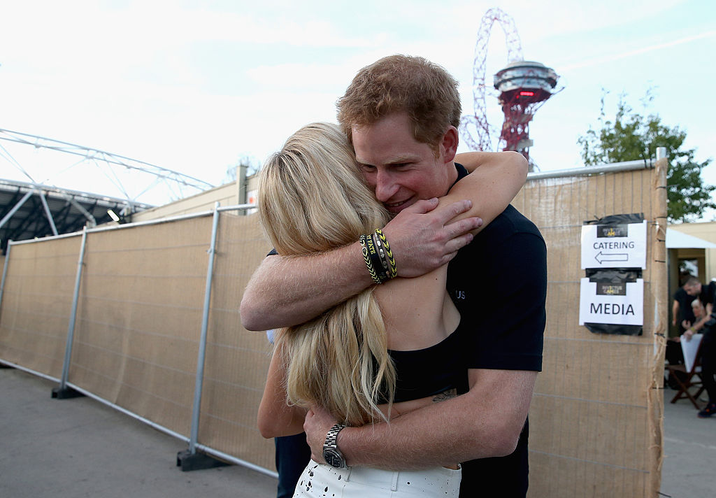 Prince Harry and his future wife (maybe).