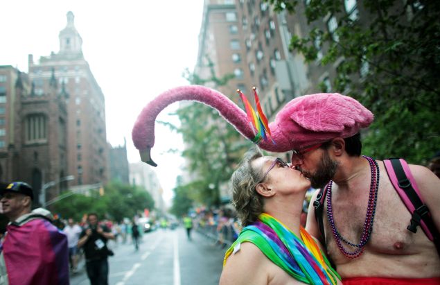 Gay Pride Parade on June 28, 2015 in New York City.
