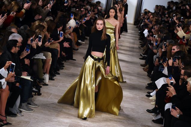 Ralph Lauren's golden Fall/Winter 2016 offering