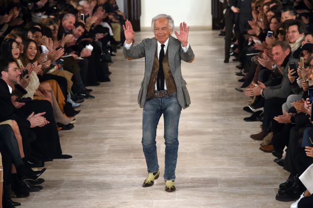 Ralph Lauren at his Fall 2016 show